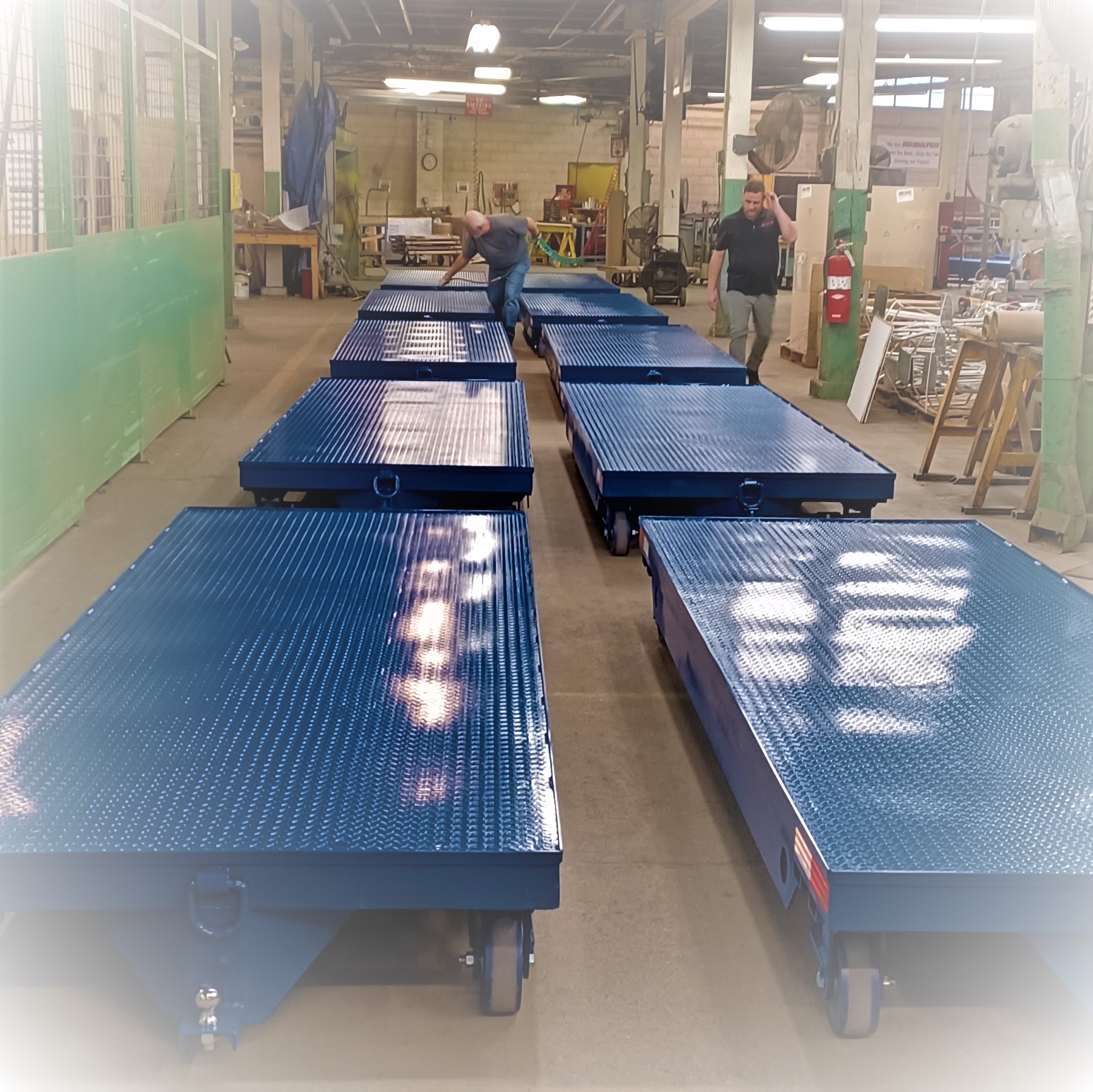 XT2925 - lined up for shipping